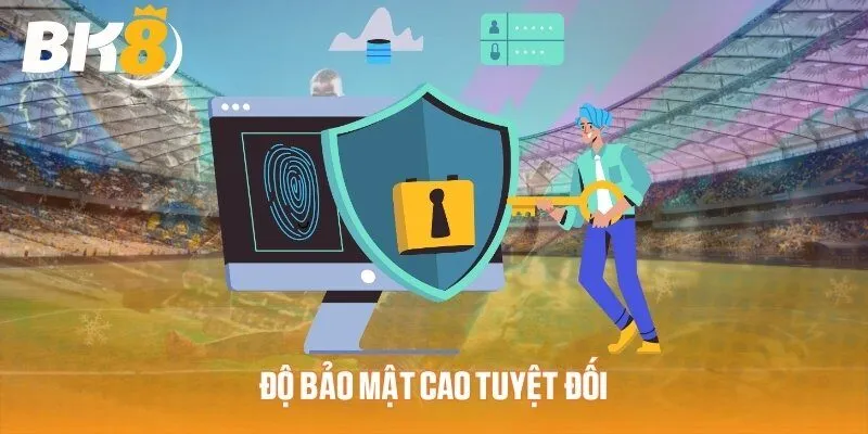 BK8 trang bị hệ thống bảo mật tuyệt đối