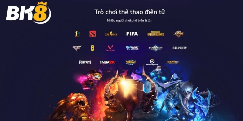 Kinh nghiệm chơi Esport BK8 dành cho tân binh